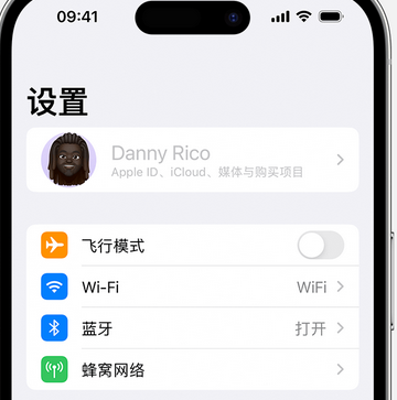 振安appleID维修服务iPhone设置中Apple ID显示为灰色无法使用 