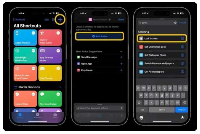 振安苹果手机维修分享:如何在 iOS 16.4 中设置 iPhone 锁屏快捷方式？ 