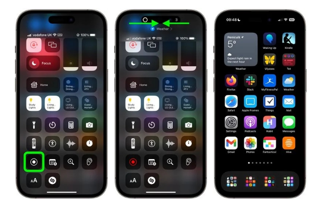 振安苹果手机维修分享iPhone14录屏如何隐藏灵动岛和红色指示器 
